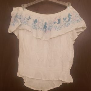 Little Mermaid Cropped blouse